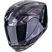 Scorpion EXO-391 helm, zwart/paars/zilver, maat 2XL (63/64)