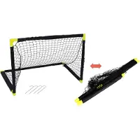 Master Voetbaldoel 90x60x60 cm - Opvouwbaar en Draagbaar