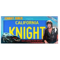 Doctor Collector Knight Rider Replica 1/1 License Plate