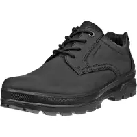 Ecco 838164 RUGGED Veterschoenen | Maat 45 Heren Zwart