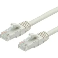 Value Patchkabel Kat.6A (Class EA) UTP, grijs, 0,3 m