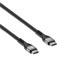 Manhattan 356367 USB2.0 USB-C Kabel Stecker/Stecker 240W 2m schwarz