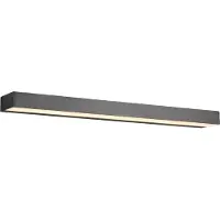 TRIO ROCCO - Wandlamp - Zwart mat - incl. 1x SMD 8 W - Verlichting omhoog en omlaag - Wandmontage - Lichtbron niet vervangbaar - Badkamerverlichting