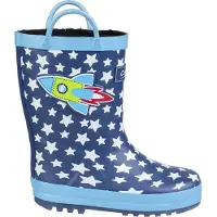 Cotswold Kinder Sprinkel Gummijpumps (Blauwe Raket)