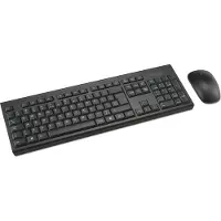 Kensington EQ KM150 Draadloze Desktop Set - QWERTY-Toetsenbord & Muis - Zwart