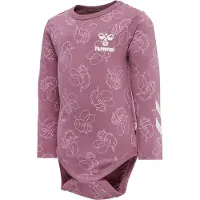 Hummel Romper l/s - hmlBeatrix - Heather Rose - - 3 jaar (98) - Rompers Lange Mouw