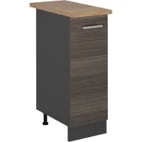 Vicco R-Line Apotheekkast – 30 cm, WB Eik Edel grijs