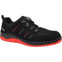 Sika Maddox Boa Black-red Low Esd S3 | Maat: 42