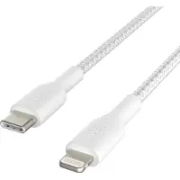 Belkin Usb C naar Lightning Kabel 1m Wit Nylon
