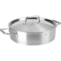 Lacor Foodie Lage Kookpan met Deksel - Rvs - 26cm - 3L