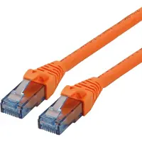 Roline Patchkabel Cat.6A UTP, componentniveau, LSOH, oranje, 7,5 meter