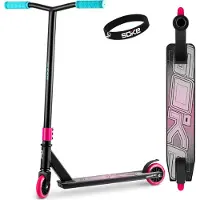 Soke GO! Stuntstep – Roze/Blauw – Ultra Lichtgewicht & Wendbaar