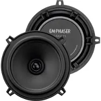 Emphaser ECX-G5 - Autospeakers - 13cm - 2 weg - coaxiale set - 130mm luidsprekers - 80 Watt RMS - 4 Ohm