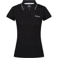 Regatta Dames/dames Maverick V Polo Shirt (Zwart)