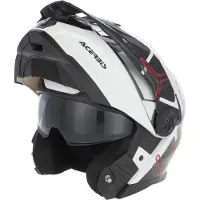 Acerbis Rider Graphic Wit Zwart Systeemhelm Maat L
