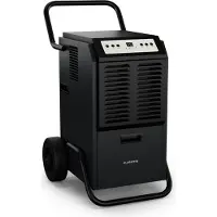 Klarstein DuraDry 50L Luchtontvochtiger - Elektrisch, 52 dB, 5,5 L Tank, Auto-Abtau, Waschbarer Filter, 24h Timer, Für Keller & Große Räume bis 80 m², Anthrazit