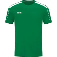 Jako Shirt Power Korte Mouw Kind Groen Maat 164