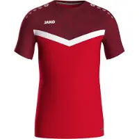 Jako Functioneel shirt lichtrood / donkerrood