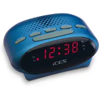 Ices Electronics Icr-210 Wekkerradio Blauw