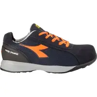Diadora Werkschoen Glove Mds Text Low 181136 S1PS C9545 | Dark Navy Orange Fluo C9545 | Maat 41 - 8053607612567