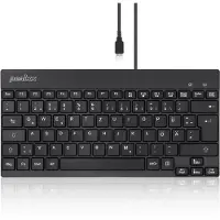 Perixx PERIBOARD-426 (NL, Bedraad), Toetsenbord, Zwart