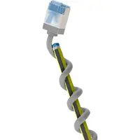 Goobay U/FTP Cat 6a - 5 meter - Grijs -