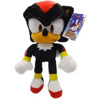 SEGA Sonic - The Hedgehog - Knuffel - Shadow - Pluche - Speelgoed - Zwart - 32 cm