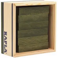 Kapla - Kleur - Constructiespeelgoed - Groen - 40 Plankjes