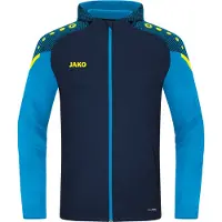 Jako Sportjas blauw / navy / hemelsblauw / geel
