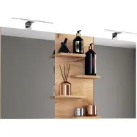 VCM Budasi spiegel bad eik decor.