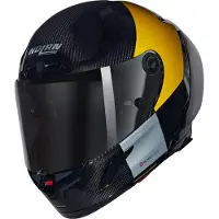 Nolan X-804 RS Combo Gara 350 Carbon Geel Grijs Zwart Glossy Integraalhelm Maat L