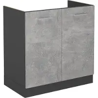 Vicco R-Line Wastafelkast – 80 cm zonder werkblad Beton