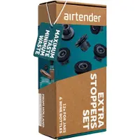 Airtender Set Of 12 Nanostoppers Clips Gift Box Vacuümpomp