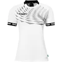 Kempa Wave 26 Short Sleeve T-shirt Wit XL Vrouw