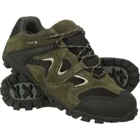Mountain Warehouse Heren Wulpen Waterdichte Suède Wandelschoenen (Khaki)