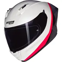 Nolan N60-6 Sport Speciale lak Integraalhelm Wit/Zwart/Rood S, unisex