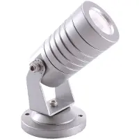 Kapego Mini II CW LED-opbouwlamp LED LED vast ingebouwd 3 W Energielabel: G (A - G) Koudwit Zilver
