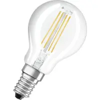 Osram Ledfilamentlamp Peertje Base - D4,5cm - Warm Wit - E14 - 4w