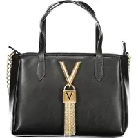 Valentino Nero Poliuretano Dames Handtas