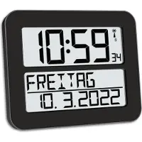 TFA-Dostmann Timeline Max Radiogestuurde Wandklok