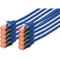 Digitus DK-1644-020-B-10 netwerkkabel Blauw 2 m Cat6 S/FTP (S-STP)