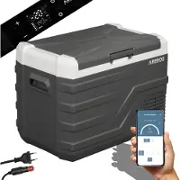 Arebos Compressor Koelbox - Koelbox Elektrisch 12V 230 Volt - Koelbox Auto - 35L - Temperatuurregeling via APP of LCD-touchscreen