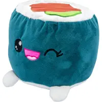 Joy toy Maki sushi met zalm, pluche, 20 cm