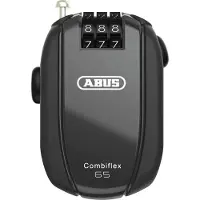 ABUS Combiflex StopOver kabelslot 65cm - zwart