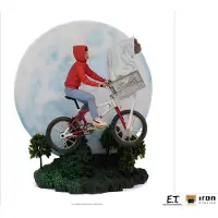 Iron Studios E.t The Extra-terrestrial Deluxe And Elliot Art Scale Figure Zilver