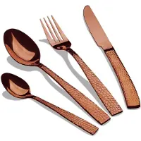 Berlinger Haus bestekset, 24 delen, glanzende rosé gouden kleur, model BH2617