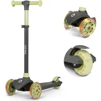 Lionelo Jessy Kinderstep - step 3 wielen - leeftijdsgroep 3+ - max 50kg - LED verlichting in de wielen - hoogte verstelbaar 65-70-75-80 cm