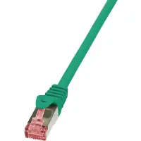 Logilink 3m Cat.6 S/FTP netwerkkabel Groen Cat6 S/FTP (S-STP)