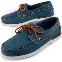 Purapiel Bootsschoen Puranautic11 Blauw