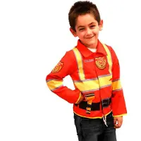 Deqube Brandweerman Vermomming